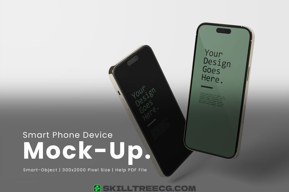 Smart Phone Device Mockup（751917）-技能树